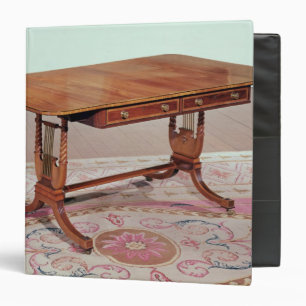 Sofa table with harp legs by Thomas Binder