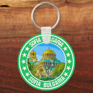 Sofia Bulgaria Keychain