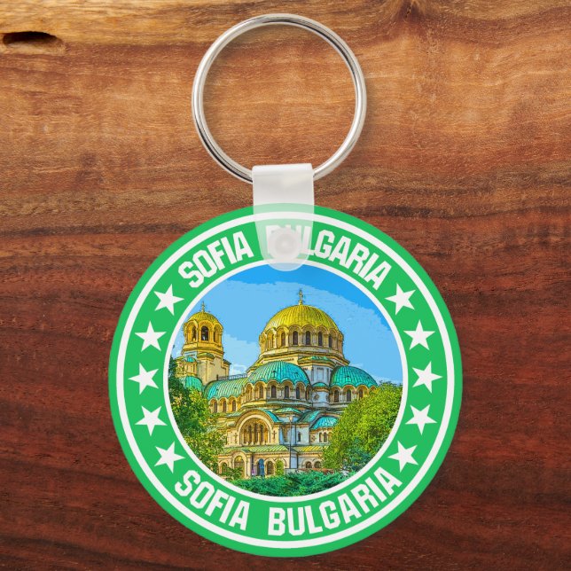 Sofia Bulgaria                                     Keychain (Front)