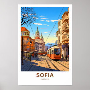 Sofia Bulgaria Travel Print