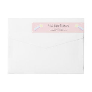 Sofia Cloud Return Address Wrap Around Label