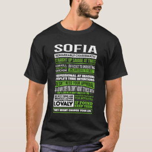 Sofia Girl Name Definition T-Shirt
