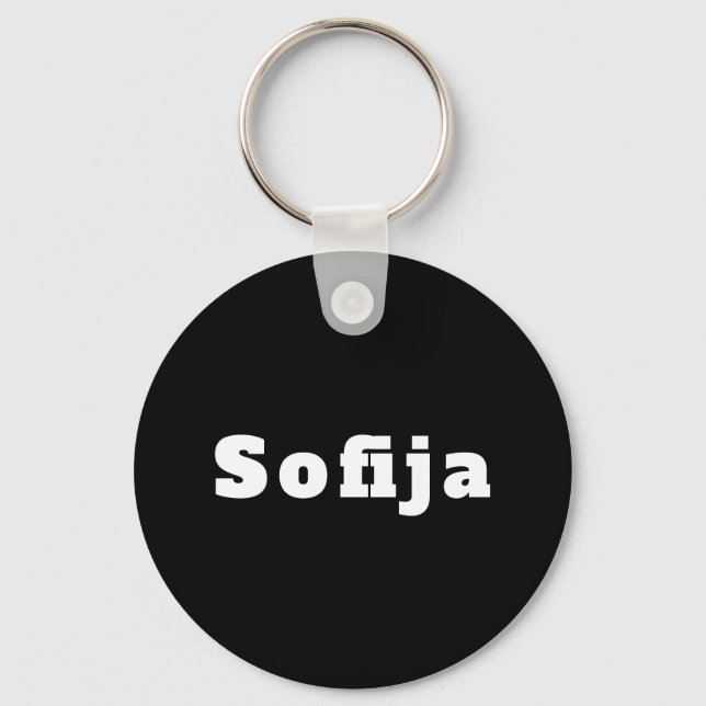Sofia Keychain (Front)