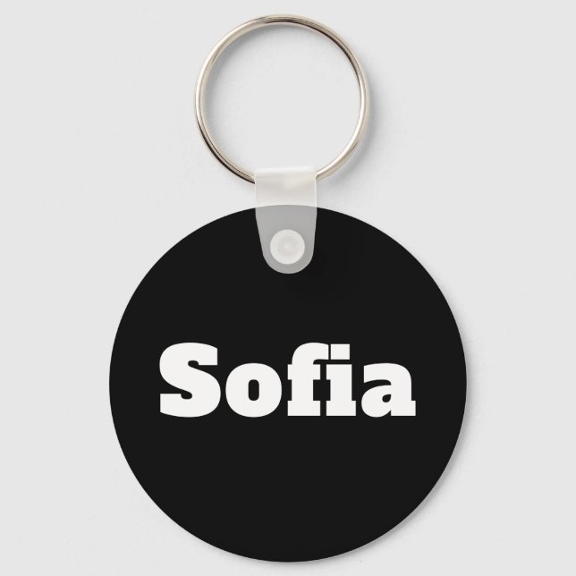 Sofia Keychain (Front)