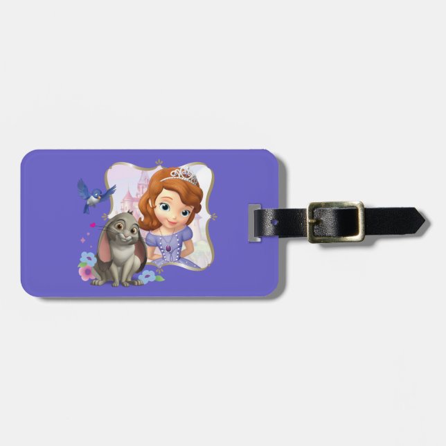 Sofia, Mia and Clover Luggage Tag (Front Horizontal)