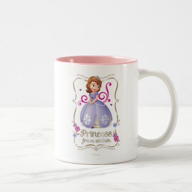 Sofia: Princess from Within Two-Tone Coffee Mug (Right)