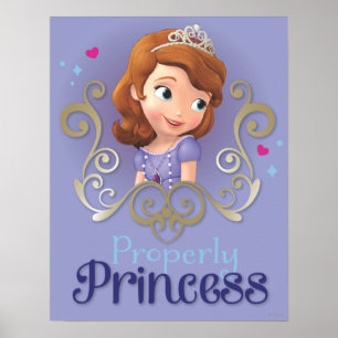 Sofia: Properly Princess Poster