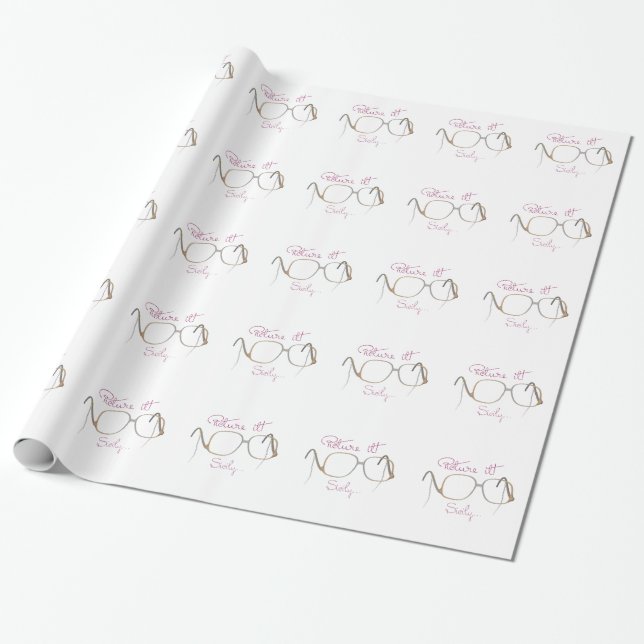 Sofia Quote - The Golden Girls - B Wrapping Paper (Unrolled)