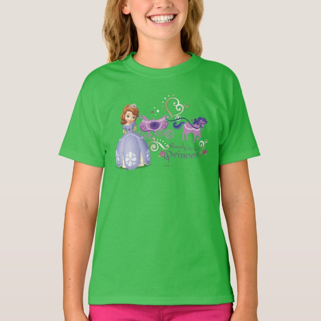 Sofia: Ready to be a Princess T-Shirt (Front)