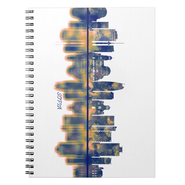 Sofia Skyline Notebook (Front)