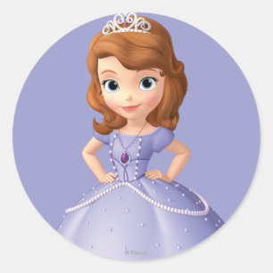 Sofia the First 2 Classic Round Sticker