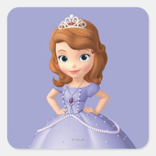 Sofia the First 2 Square Sticker
