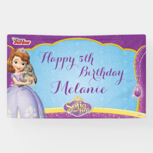 Sofia the First Birthday Banner
