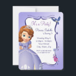 Sofia the First Birthday Invitation<br><div class="desc">Sofia the First</div>