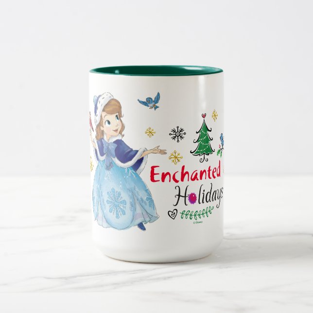 Sofia the First | Enchanted Holidays Two-Tone Coffee Mug (Center)