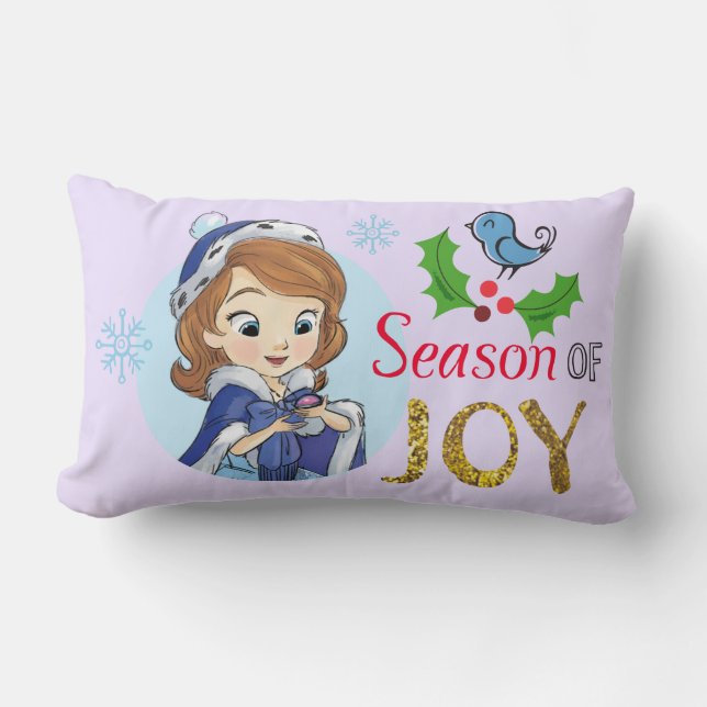 Sofia the First | Season Of Joy Lumbar Pillow (Front)