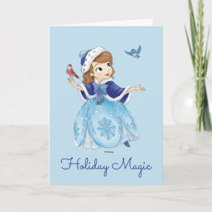 Sofia the First   Sofia The First With Friends Holiday Card