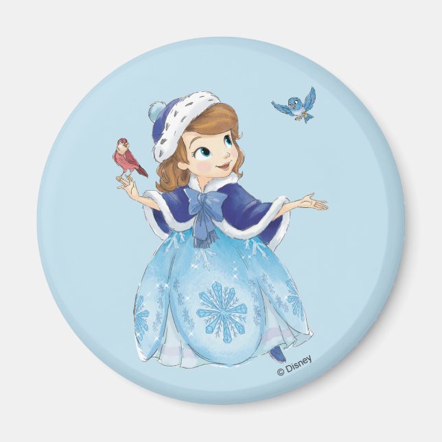 Sofia the First | Sofia The First With Friends Magnet (Front)