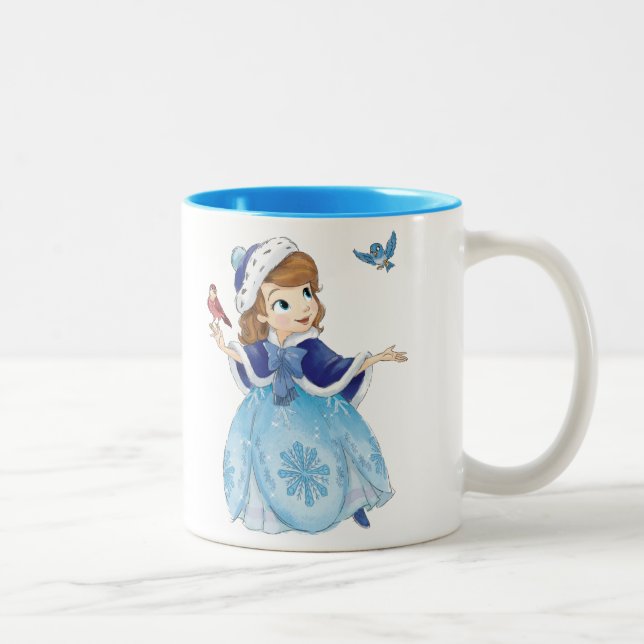 Sofia the First | Sofia The First With Friends Two-Tone Coffee Mug (Right)