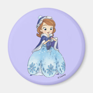 Sofia the First   Sofia's Snowflake Gown Magnet