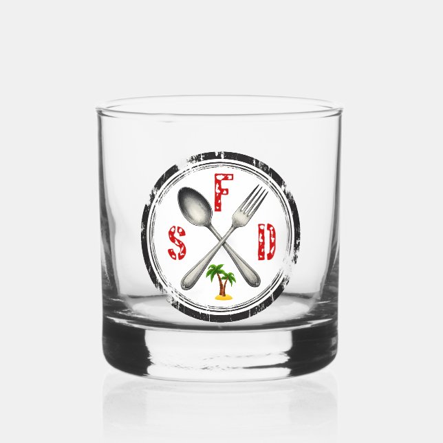 SoFlo Whiskey Glass (Front)