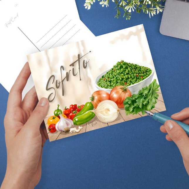 Sofrito de Puerto Rico Postcard (Creator Uploaded)