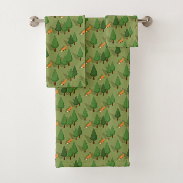 Soft & Absorbent Nature-Inspired  Bath Towel Set (Insitu)
