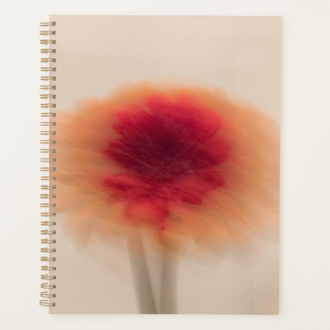 Soft Abstract Floral Planner (Front)