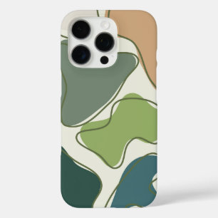 Soft Abstract Heart Design – Minimal Aesthetic Art iPhone 16 Pro Case