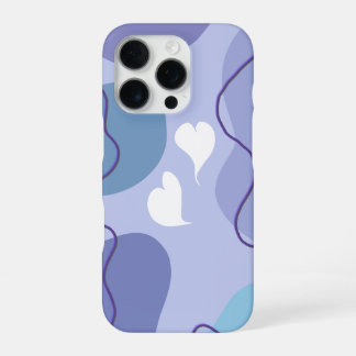 Soft Abstract Heart Design – Minimal Aesthetic Art iPhone 16 Pro Case