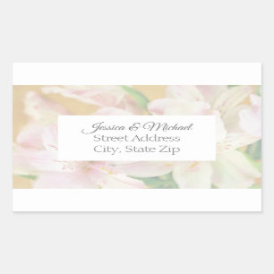 Soft Alstromeria Painting Sticker