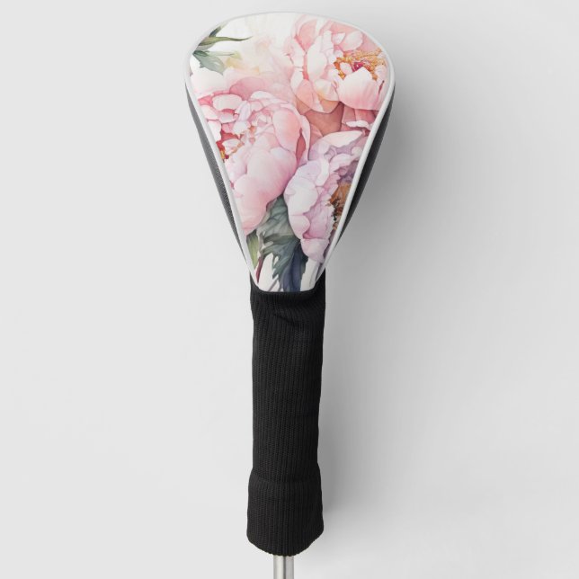 Soft and Pretty Golf Head Cover (Front)