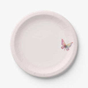 Soft and romantic butterfly-themed dish