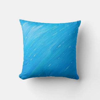 Soft and Stylish Ocean-Inspired Throw Pillow