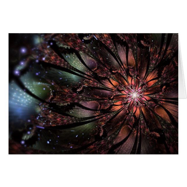 Soft and tenderness fractal fantasy flower (Front Horizontal)
