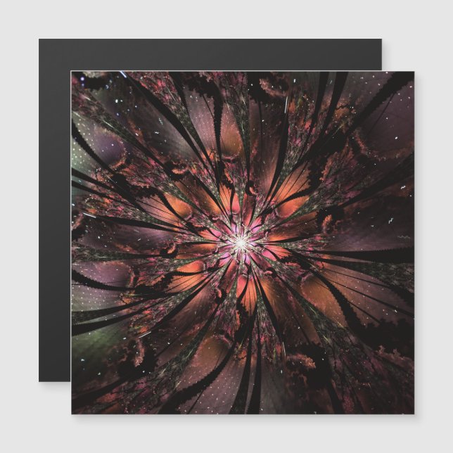 Soft and tenderness fractal fantasy flower (Front/Back)