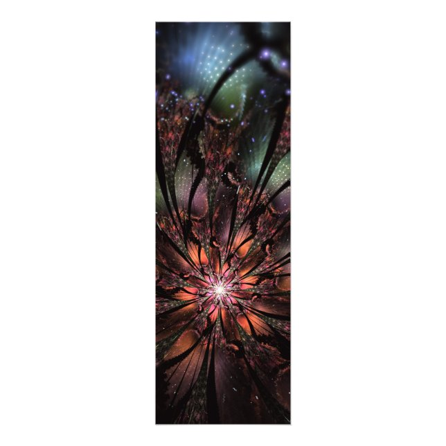 Soft and tenderness fractal fantasy flower  photo print (Front)