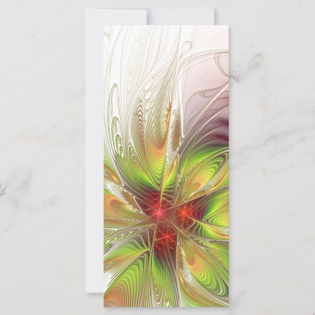Soft and tenderness fractal fantasy flowers  (Front)