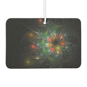 Soft and tenderness fractal fantasy flowers air freshener