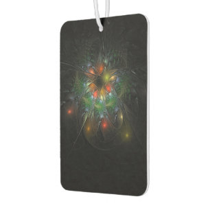 Soft and tenderness fractal fantasy flowers air freshener