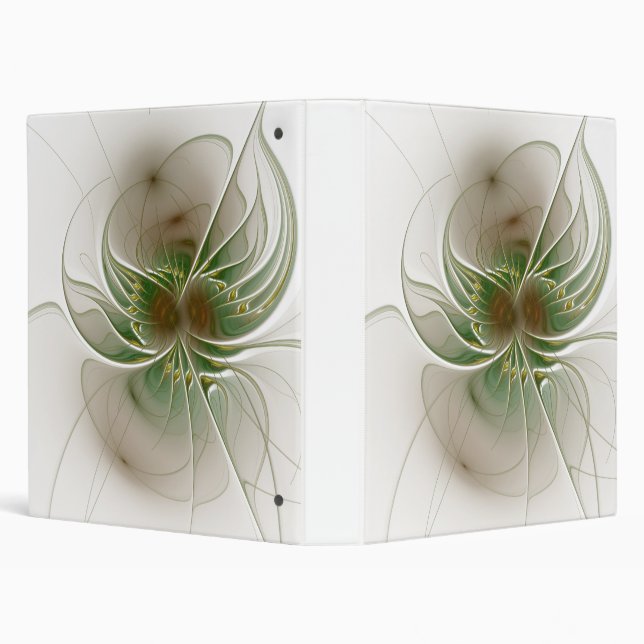 Soft and tenderness fractal fantasy flowers binder (Background)