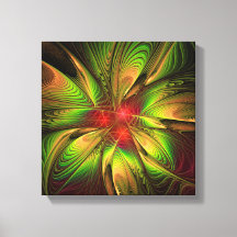 Soft and tenderness fractal fantasy flowers