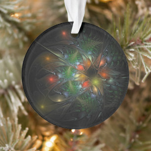 Soft and tenderness fractal fantasy flowers ornament