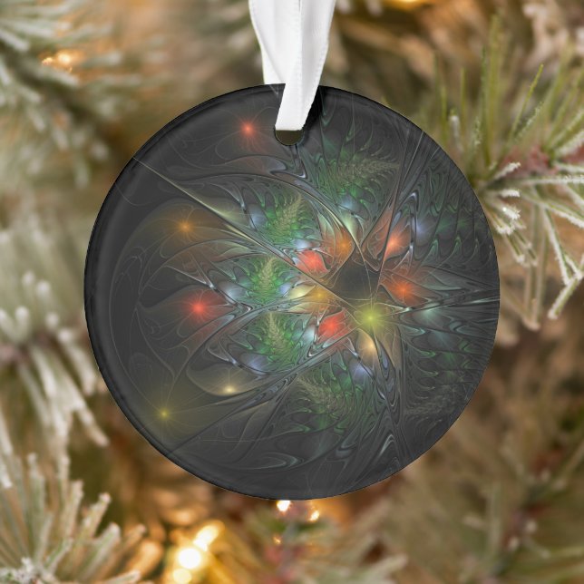 Soft and tenderness fractal fantasy flowers  ornament (Tree)