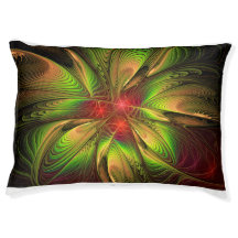 Soft and tenderness fractal fantasy flowers