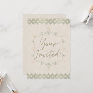 Soft and Whimsical Invite