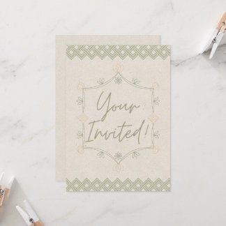 Soft and Whimsical Invite