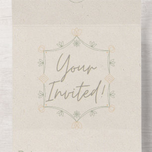 Soft and Whimsical Invite