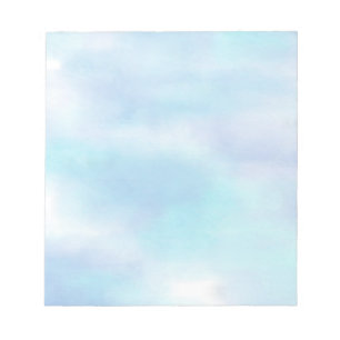 Soft Aqua Blue Sky 2 Notepad
