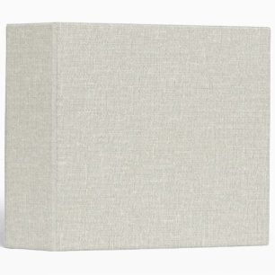 Soft Ash Linen Texture Clean Blank Minimalist Binder